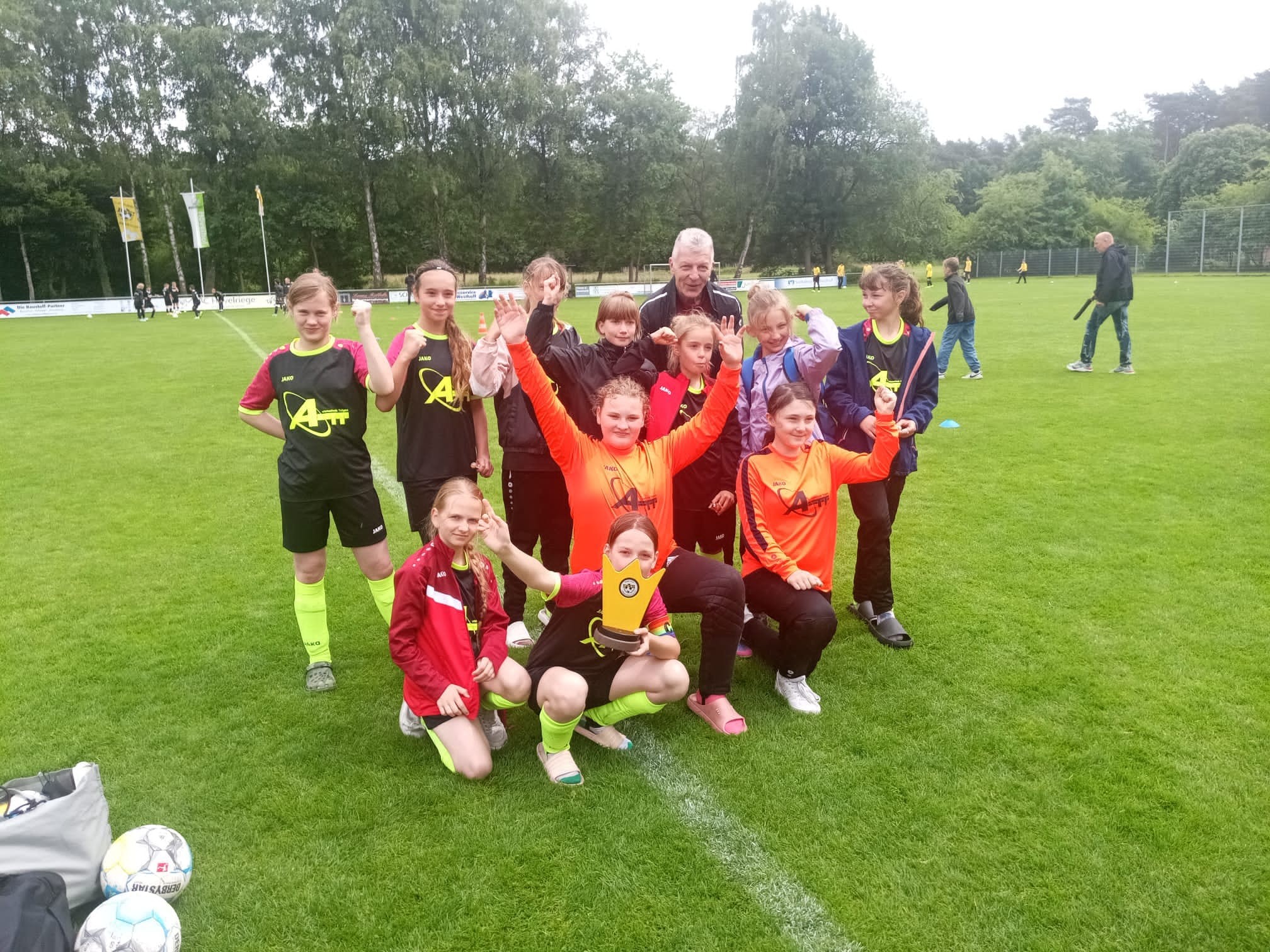 1. Platz E Juniorinnen