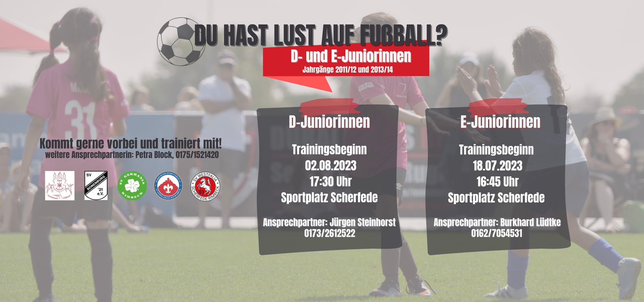 D  und E Juniorinnen