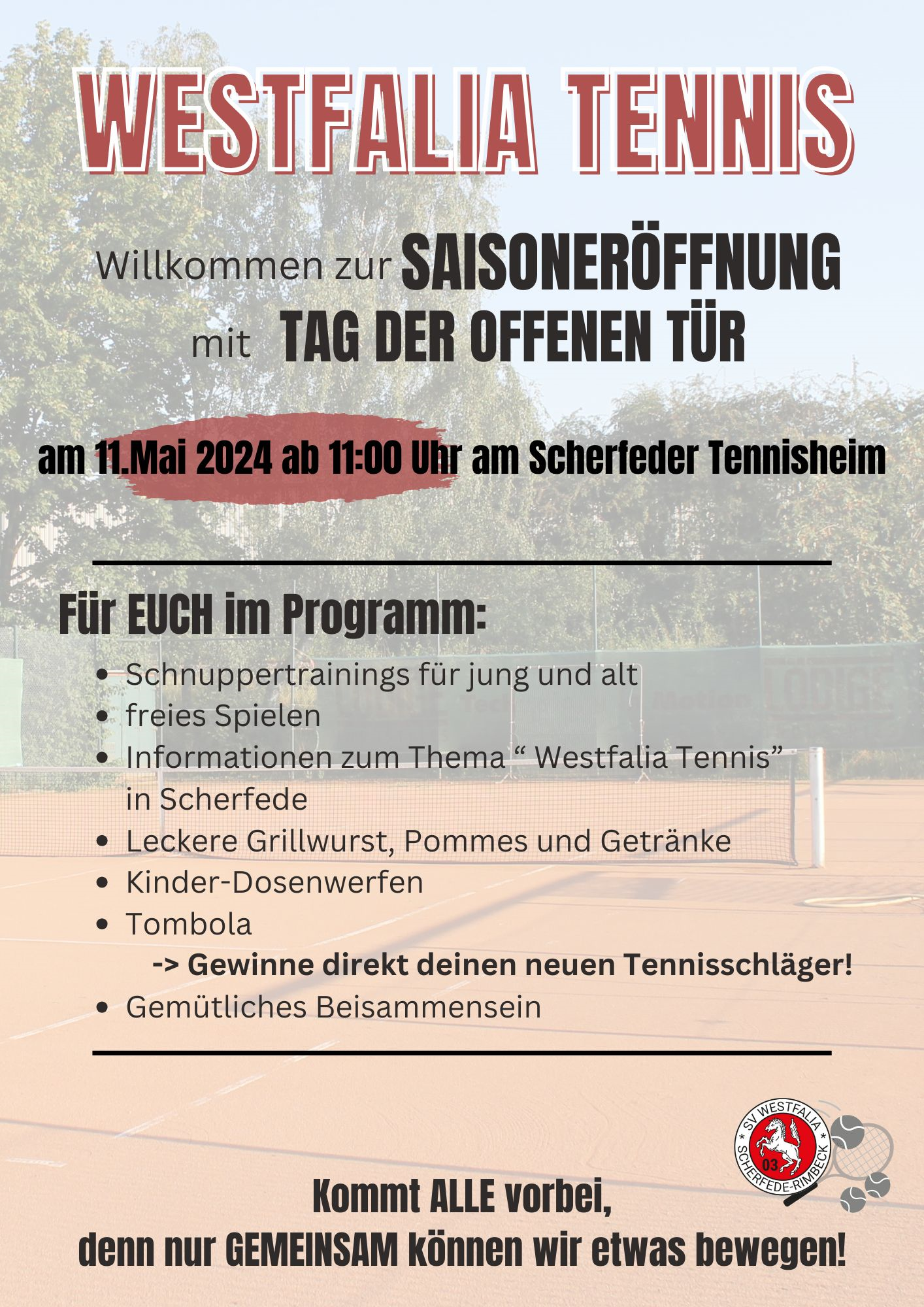 Tennis Saisoneroffnung