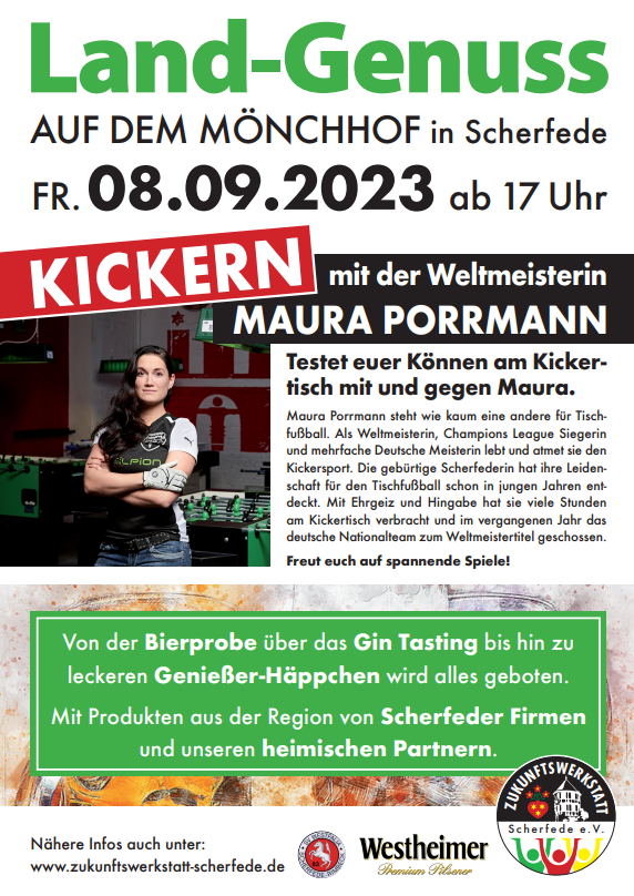 Land-Genuss auf dem Mönchhof in Scherfede